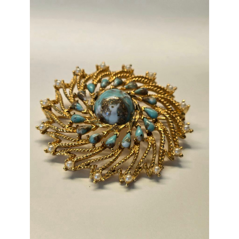 Vintage sarah Coventry big brooch